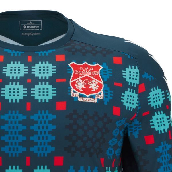 Футболка Wrexham передматчева macron-700128800001-fanshop-m фото