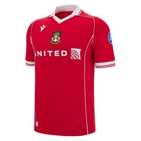 Форма Wrexham домашня 25/26 macron-700128050001-fanshop-s фото